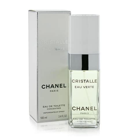 perfume chanel cristalle eau verte